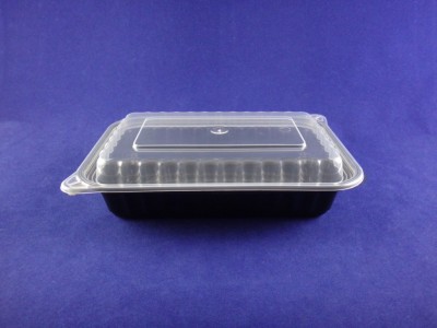I-8316 PP Rectangular Microwavable Container